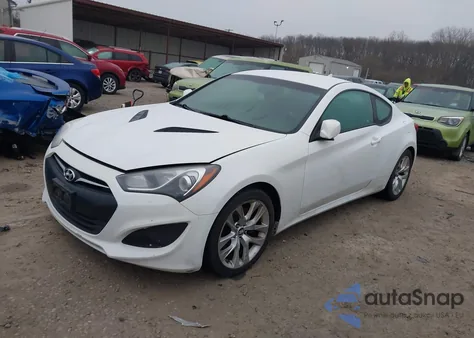 2013 Hyundai Genesis 2.0T from USA, damaged, VIN KMHHT6KD9DU080888
